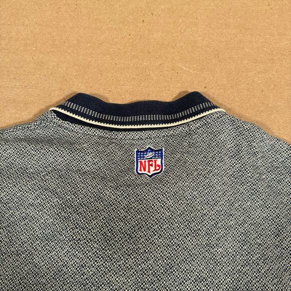 Vintage New York Giants NFL Pro Line Polo Collared Reebok Shirt 90s Size Large - Picture 5 of 8